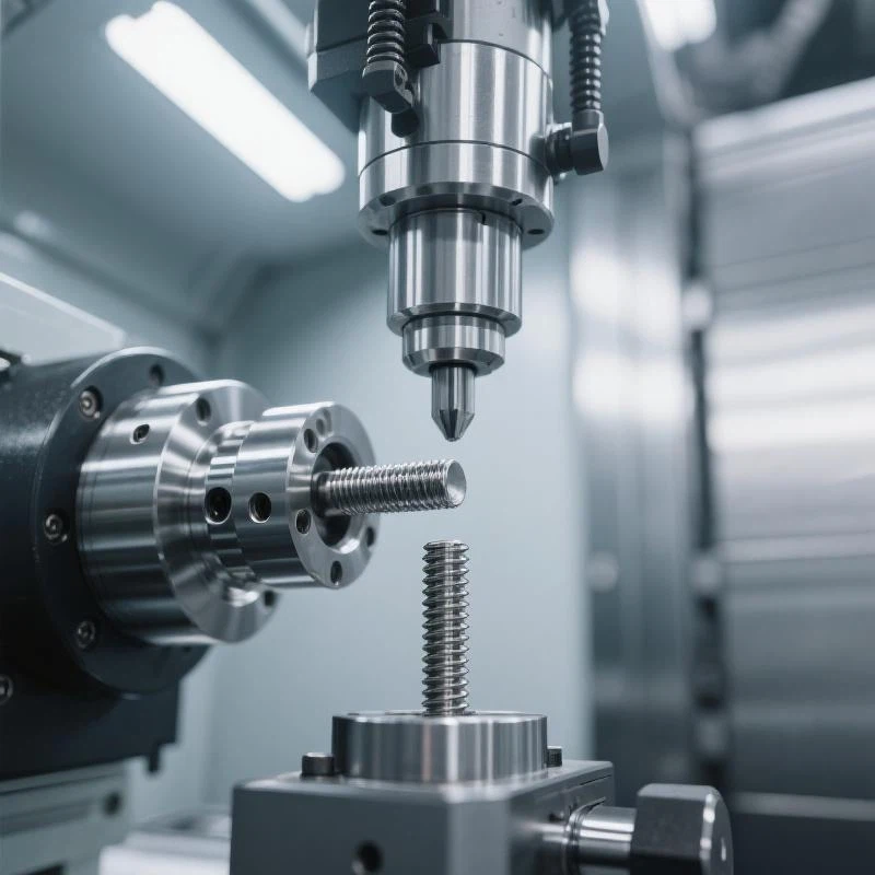 CNC Machined Titanium Components Precision Turning Milling & Fabrication Custom Small Parts Production