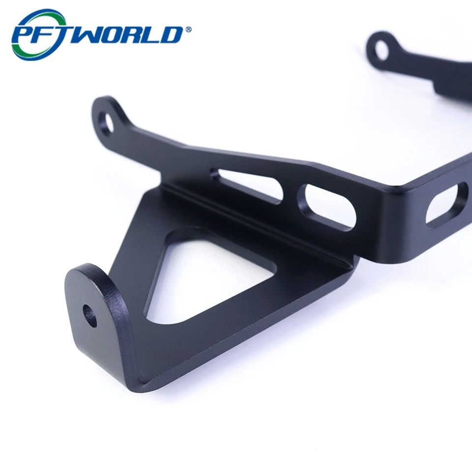 Custom 5052 Aluminum Sheet Metal Mounting Bracket Laser Cut Part factory