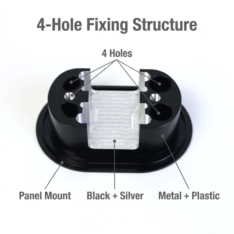 Custom Panel Mount Handle Metal Mounting Part factory